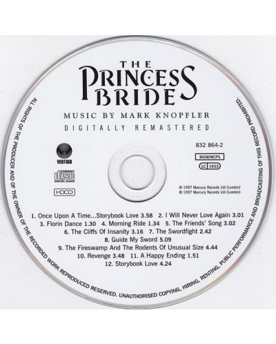 Mark Knopfler - The Princess Bride (CD) - 2