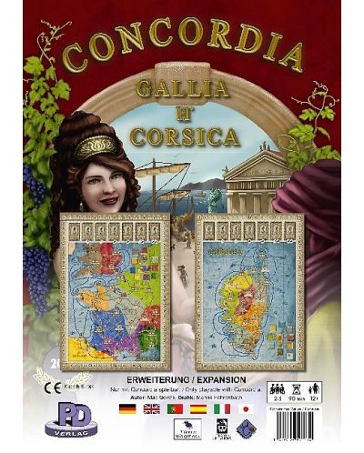 Extensie pentru jocul de societate Concordia: Gallia / Corsica - 1