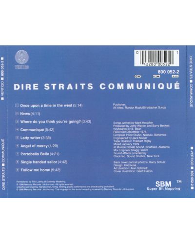 Dire Straits - Communique (CD) - 2