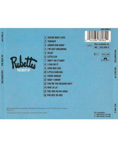 The Rubettes - The Best Of (CD) - 3