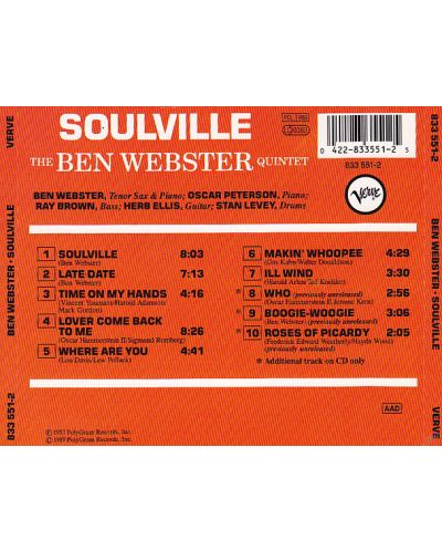 Ben Webster - Soulville (CD)	 - 2