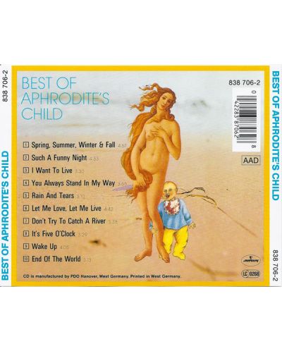 Aphrodite's Child - Best Of Aphrodite S Child (CD) - 2