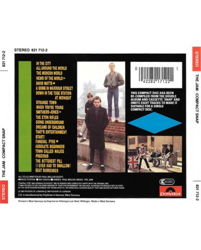 The Jam - Compact Snap! (CD) - 2