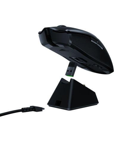 Mouse gaming Razer - Viper Ultimate & Mouse Dock, optic, negru - 8