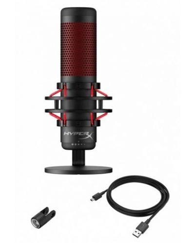 Microfon HyperX - Quadcast, negru - 4