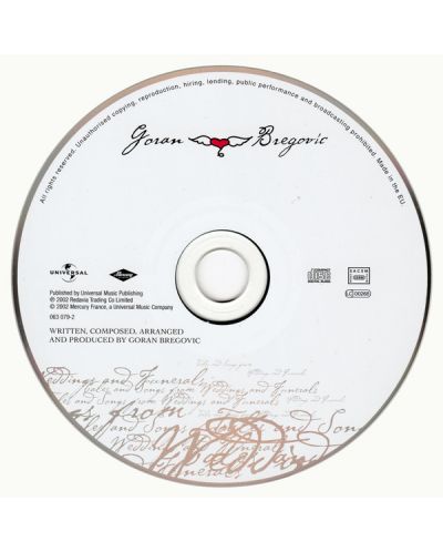 Goran Bregovic - Povesti si cantece De la nunti si inmormantare (CD) - 3