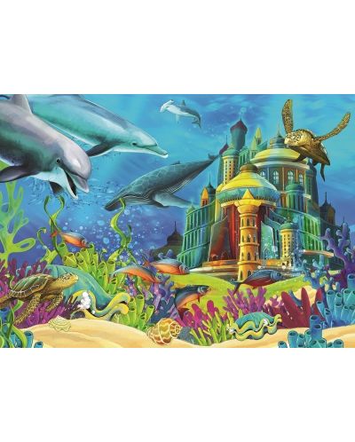 Puzzle Art Puzzle de 150 piese - Castel subacvativ  - 2