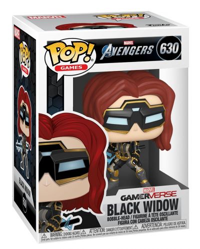 Figurina Funko POP! Games: Avengers - Black Widow, #630 - 2