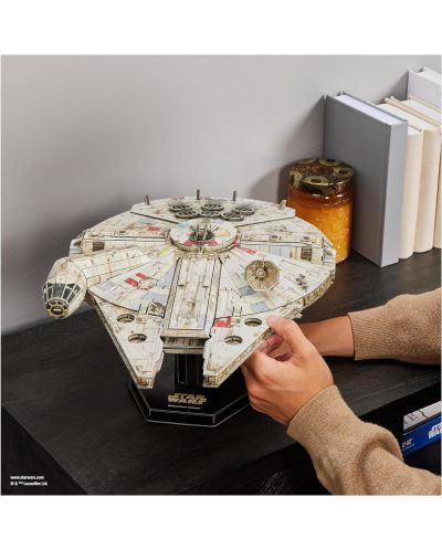 Puzzle 4D Spin Master 223 piese - Star Wars: Millennium Falcon - 7