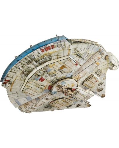Puzzle 4D Spin Master 223 piese - Star Wars: Millennium Falcon - 1