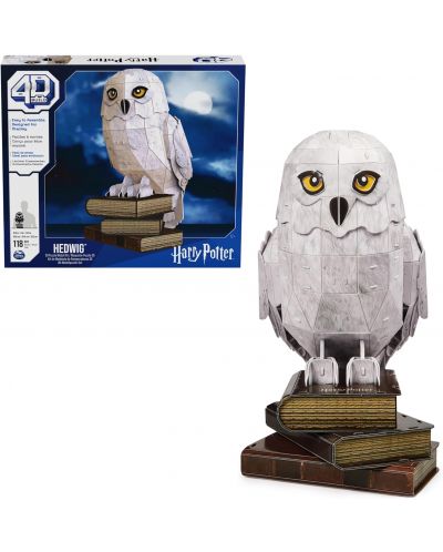 Puzzle 4D Spin Master de 118 piese - Hedwig - 2