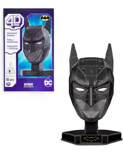 Puzzle 4D Spin Master от 90 части - DC Comics: Batman Mask - 3