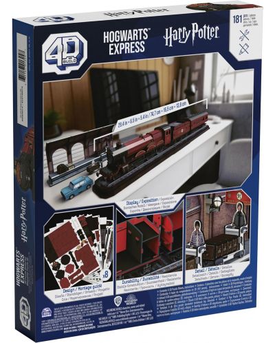 Puzzle 4D Spin Master 181 de piese - Hogwarts Express - 3
