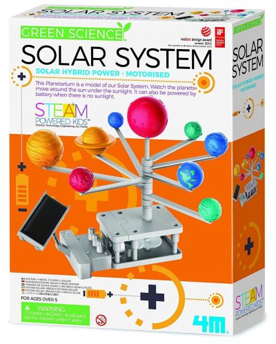 Set de creatie 4M Green Science - Creaza-ti, un sistem solar hibrid - 1