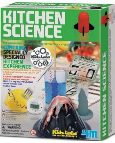 Kit educațional 4M KidzLabs - Experimente în bucătărie - 1
