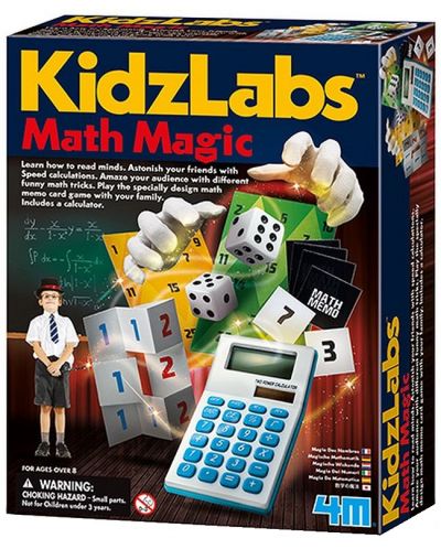 Set de creatie 4M KidzLabs - Trucuri matematice - 1