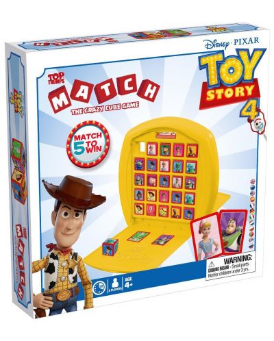 Joc cu carti si cuburi Top Trumps Match - Toy Story - 4