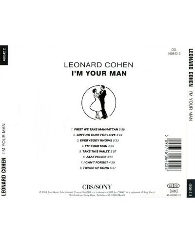 Leonard Cohen - I'm Your Man (CD) - 2