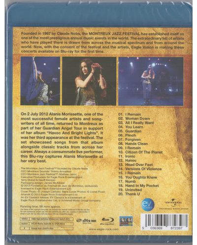 Alanis Morissette - Live at Montreux 2012 (Blu-Ray) - 2
