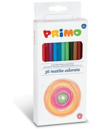 Set culori colorate Primo - Hexagonale, 36 culori - 1
