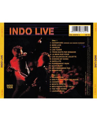 Indochine - Indo Live (2 CD) - 2