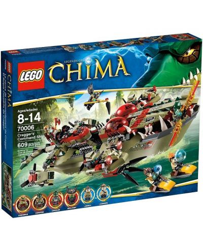 LEGO Legends of Chima: Nava de comanda Kreger (70006) | Ozone.ro