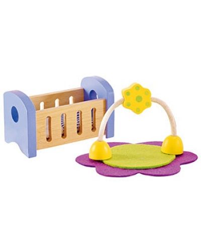 Set mini mobilier din lemn Hape - Mobilier pentru camera bebelusului - 1