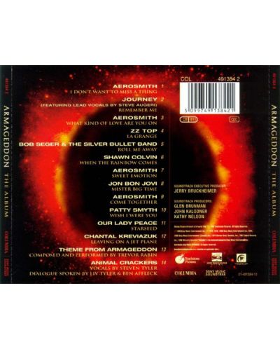Armageddon (Motion Picture Soundtrack) - Armageddon - The Album (CD) - 2