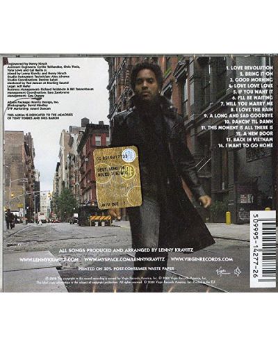 Lenny Kravitz - It's Time for A Love revolution (CD) - 2