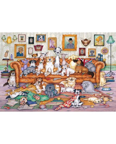 Puzzle Gibsons de 500 piese - The Barker-Scratchits, Linda Jane Smith - 2