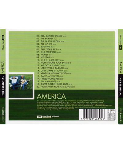 America - Essential (CD) - 2