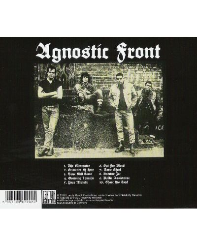 Agnostic Front - Cause for Alarm (Re-Issue) (CD) - 2