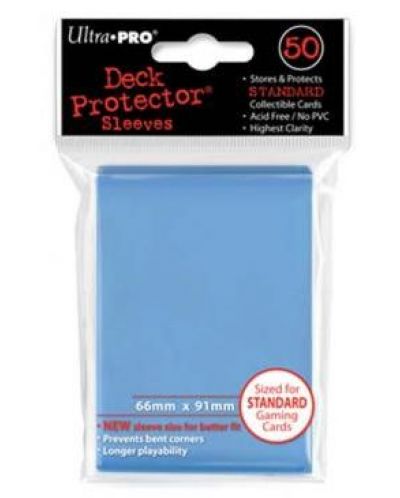 Ultra Pro Card Protector Pack - Standard Size - albastru deschis - 1
