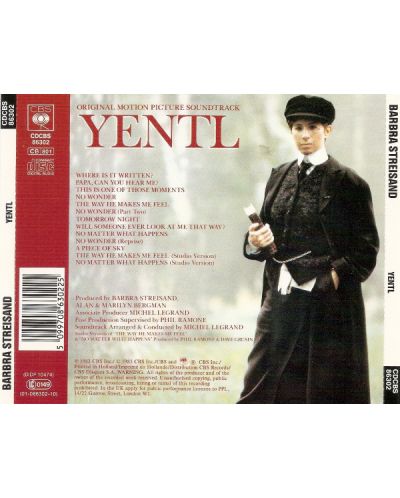 Barbra Streisand - Yentl (CD) - 2