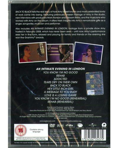 Amy Winehouse - Back to Black (DVD) - 2
