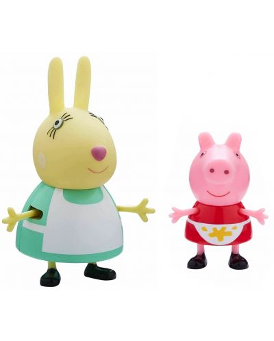 Set figurine Peppa Pig - Supermarket, cu 2 figurine - 2