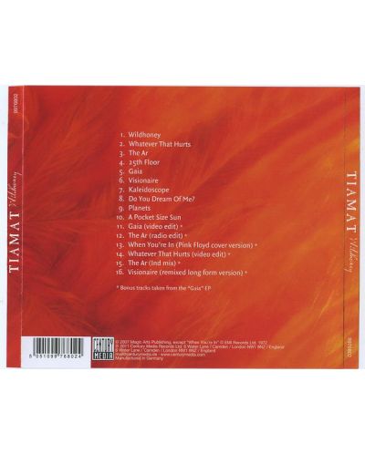 Tiamat - Wildhoney (Re-Issue + Bonus) - (CD) - 2