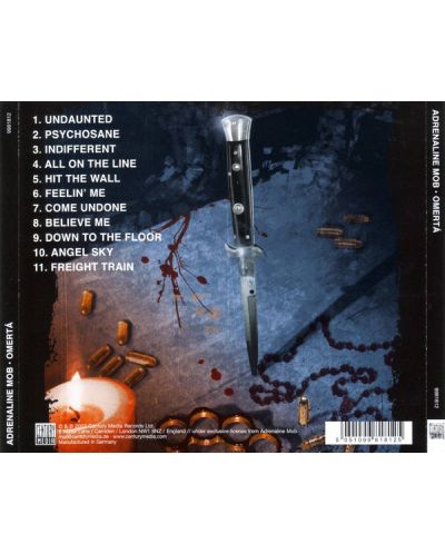 Adrenaline Mob - Omerta (CD) - 2