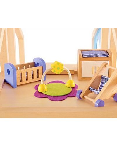 Set mini mobilier din lemn Hape - Mobilier pentru camera bebelusului - 4