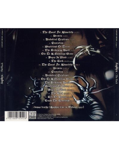 Asphyx - The Rack (Re-Release + Bonus) (CD)	 - 2