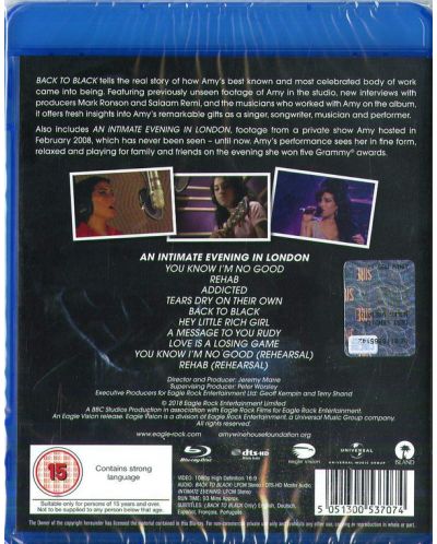 Amy Winehouse - Back to Black (Blu-Ray) - 2