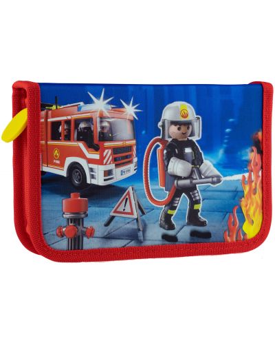 Penar scolar Astra Playmobil - PL-04, Departamentul de pompieri - 1