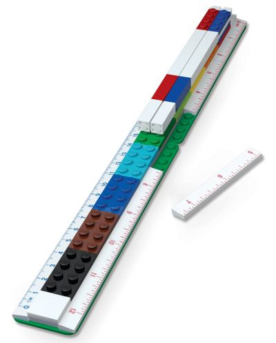 Rigla Lego - 15 cm si 30 cm, asamblabila - 3