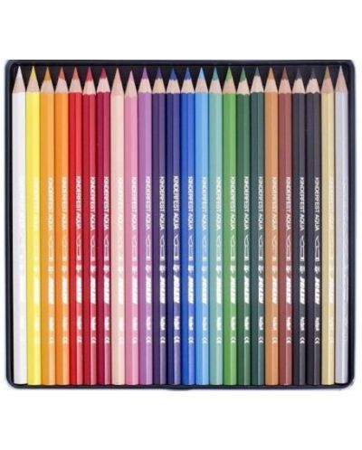 Creioane acuarele colorate Jolly Kinder Aqua - 24 de culori - 3