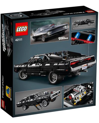 Constructor Lego Technic Fast and Furious - Dodge Charger (42111)	 - 2
