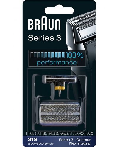 Set de bărbierit Braun - 31S, pentru seria 3 - 1