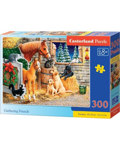 Puzzle Castorland de 300 piese - Adunarea prietenilor - 1