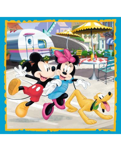 Puzzle Trefl 3 in 1 - Mickey Mouse si prietenii - 2