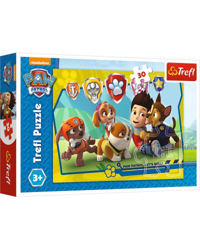 Puzzle Trefl de 30 piese - Ryder And Friends - 1