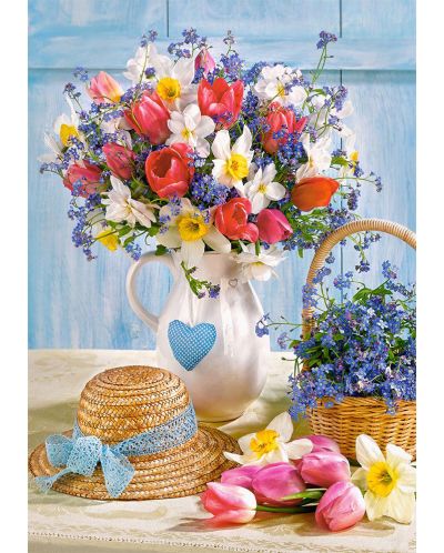 Puzzle Castorland de 500 piese - Spring in Flower Pot - 2